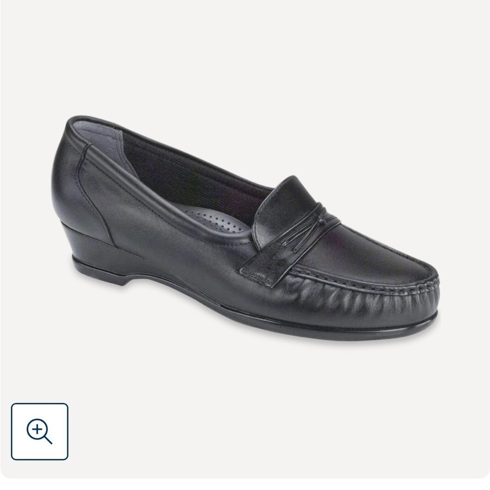 SAS Women’s‎ Easier Black Dress Loafer Tripad Comfort Shoe Size 8 N Narrow